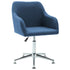 Swen Studio -  Swivel Dining Chairs 6 pcs Blue Fabric (UK/IE/FI/NO only) (6x331502)